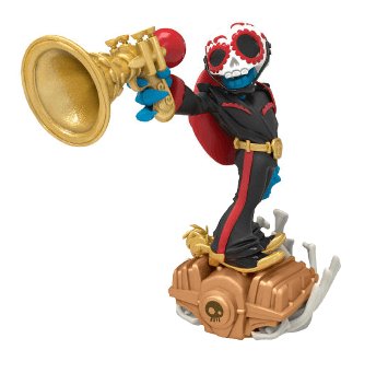 Skylander Figure - Fiesta (SuperChargers) - Super Retro