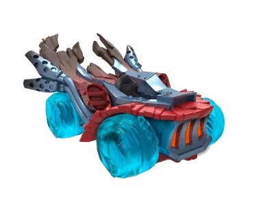 Skylander Figure - Hot Streak Vehicle (SuperChargers) - Super Retro