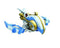 Skylander Figure - Jet Stream Vehicle (SuperChargers) - Super Retro