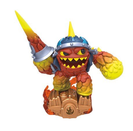 Skylander Figure - Lava Lance Eruptor (SuperChargers) - Super Retro