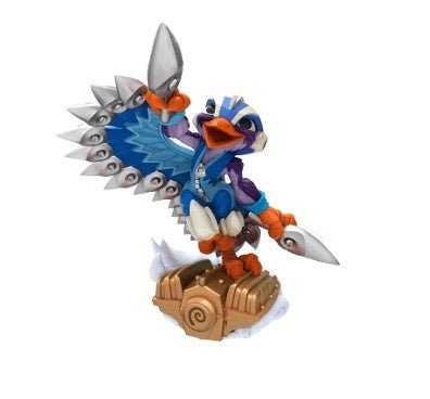 Skylander Figure - Stormblade (SuperChargers) - Super Retro