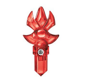 Skylander Traptanium Crystal - Fire Scepter - Super Retro