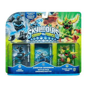 Skylanders Figure Pack - Arkeyan Crossbow Battle Pack (Swap Force) - Super Retro