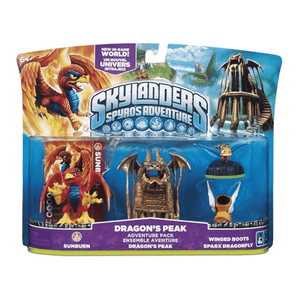 Skylanders Figure Pack - Dragon's Peak Adventure Pack (Spyro's Adventure) - Super Retro