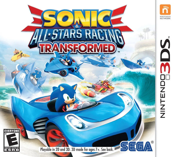 Sonic: All Stars Racing Transformed - 3DS (NTSC - U) - Super Retro