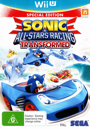 Sonic & All-Stars Racing Transformed - Wii U - Super Retro
