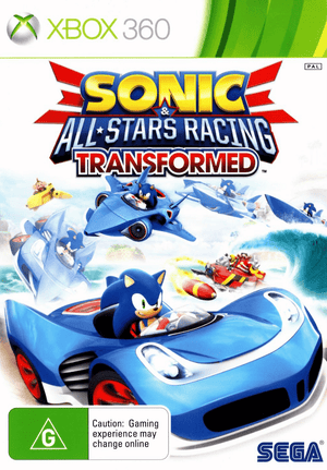 Sonic & All Stars Racing Transformed - Xbox 360 - Super Retro