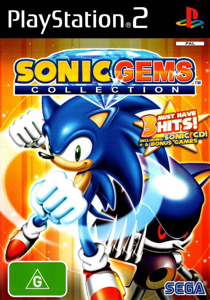 Sonic Gems Collection - PS2 - Super Retro