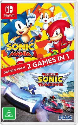 Sonic Mania + Team Sonic Racing Double Pack - Switch - Super Retro