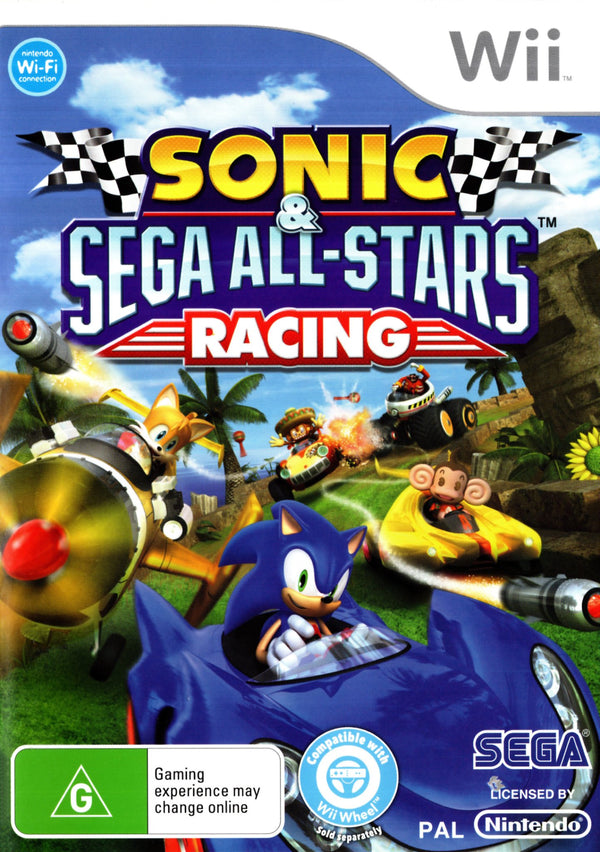 Sonic & Sega All-Stars Racing - Wii - Super Retro