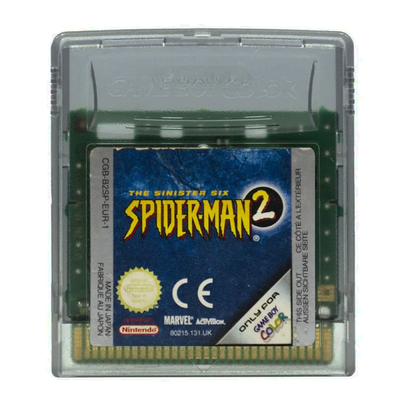 Spider Man 2: The Sinister Six - Game Boy Color