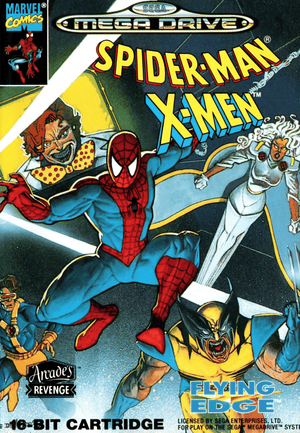 Spider - Man and the X - Men in Arcade's Revenge - Mega Drive - Super Retro