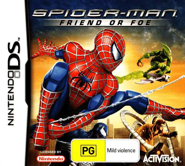 Spider - Man: Friend or Foe - DS - Super Retro