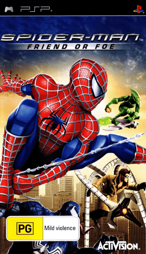 Spider - Man: Friend or Foe - PSP - Super Retro