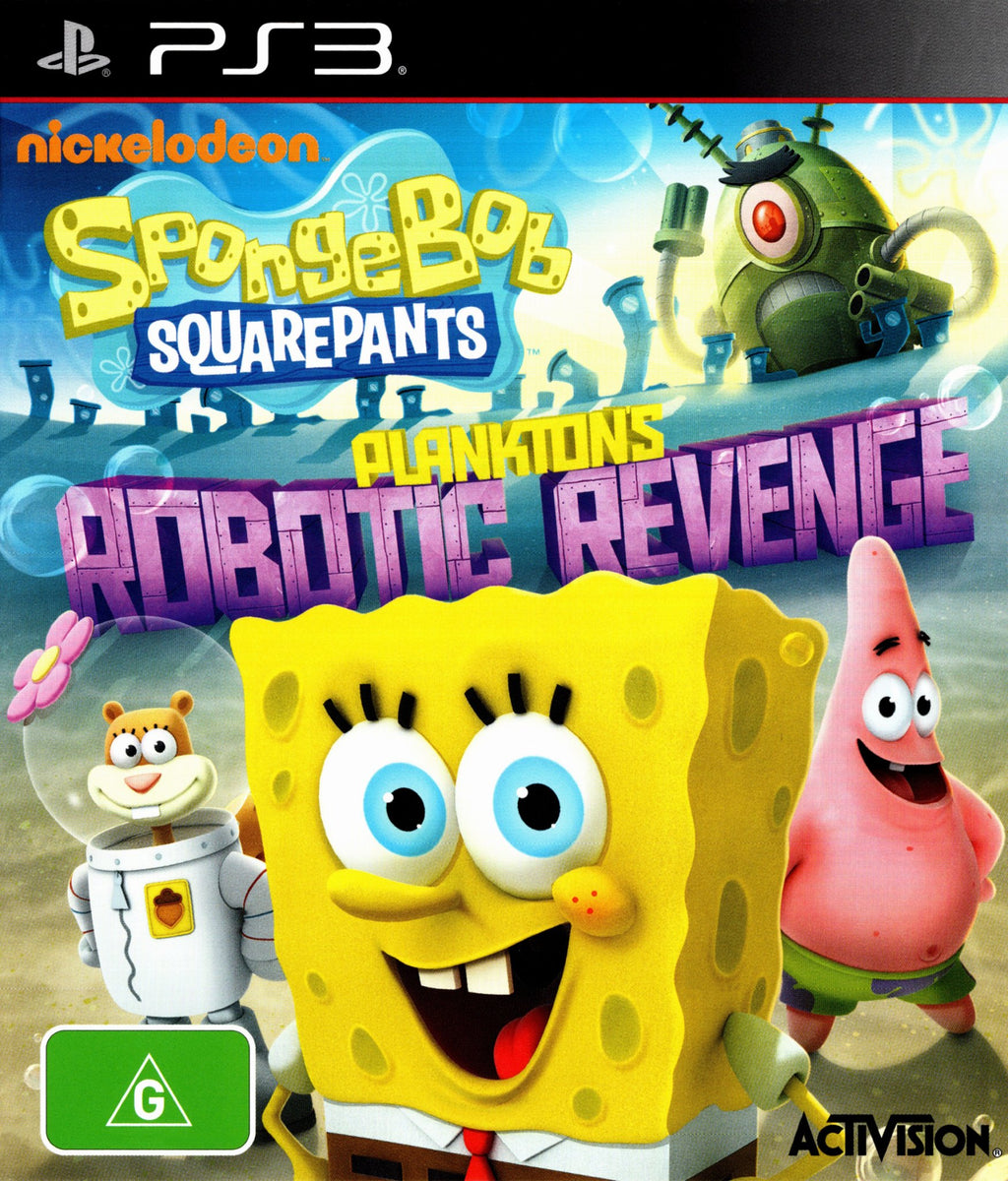 Spongebob Squarepants: Plankton's Robotic Revenge - PS3 - Super Retro ...