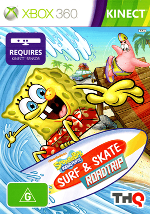SpongeBob SquarePants Surf & Skate: RoadTrip - Xbox 360 - Super Retro