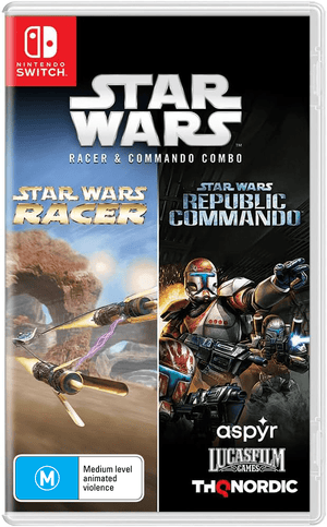 Star Wars Racer & Commando Combo - Switch - Super Retro