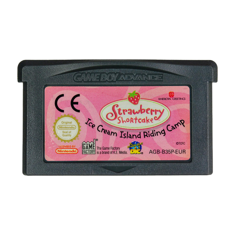 Strawberry Shortcake: Ice Cream Island Riding Camp - GBA