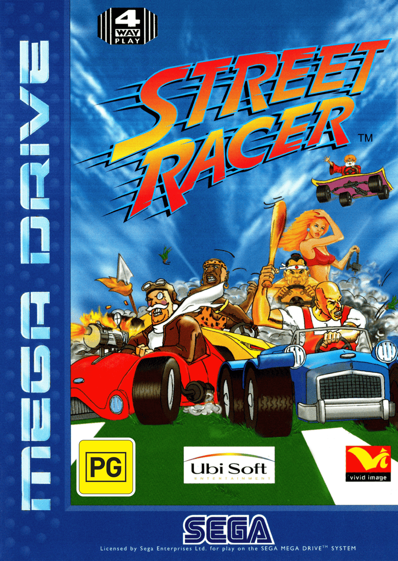 Street Racer - Mega Drive - Super Retro