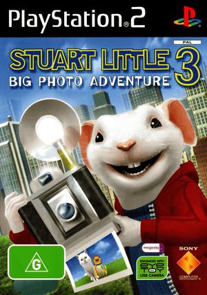 Stuart Little 3: Big Photo Adventure - PS2 - Super Retro