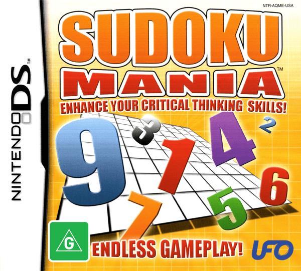 Sudoku Mania - DS - Super Retro