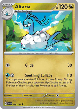 (160/197) Altaria - Obsidian Flames