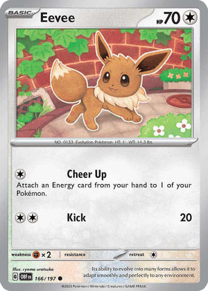 (166/197) Eevee - Obsidian Flames