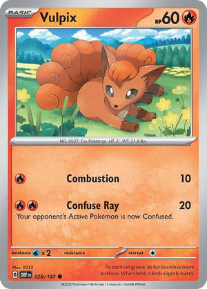 (28/197) Vulpix - Obsidian Flames