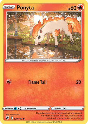 (21/189) Ponyta - Astral Radiance