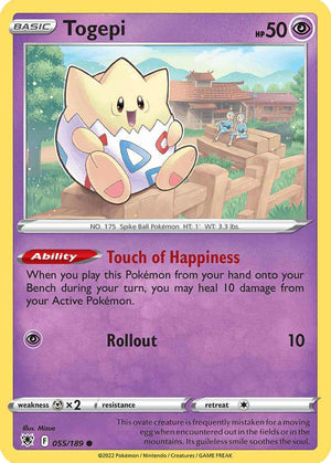 (55/189) Togepi - Astral Radiance