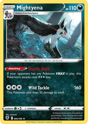 (96/189) Mightyena - Astral Radiance
