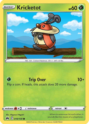 (10/159) Kricketot - Crown Zenith