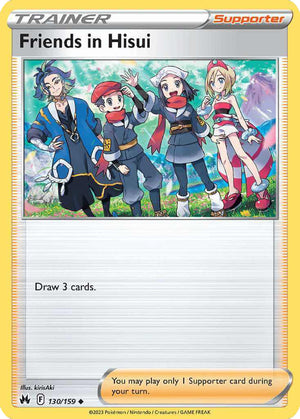 (130/159) Friends in Hisui - Crown Zenith