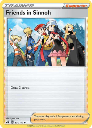 (131/159) Friends in Sinnoh - Crown Zenith