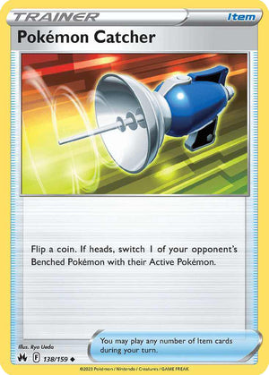 (138/159) Pokémon Catcher - Crown Zenith