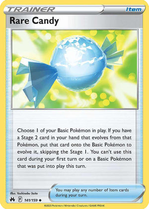 (141/159) Rare Candy - Crown Zenith