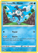 (30/159) Galarian Mr. Mime - Crown Zenith