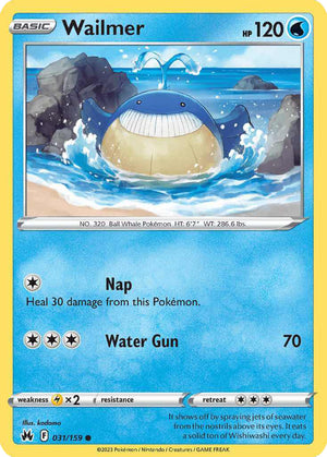 (31/159) Wailmer - Crown Zenith