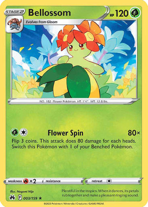 (3/159) Bellossom - Crown Zenith