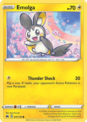 (47/159) Emolga - Crown Zenith