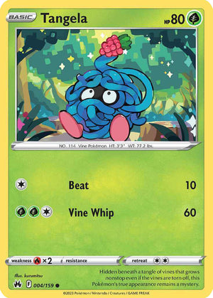 (4/159) Tangela - Crown Zenith