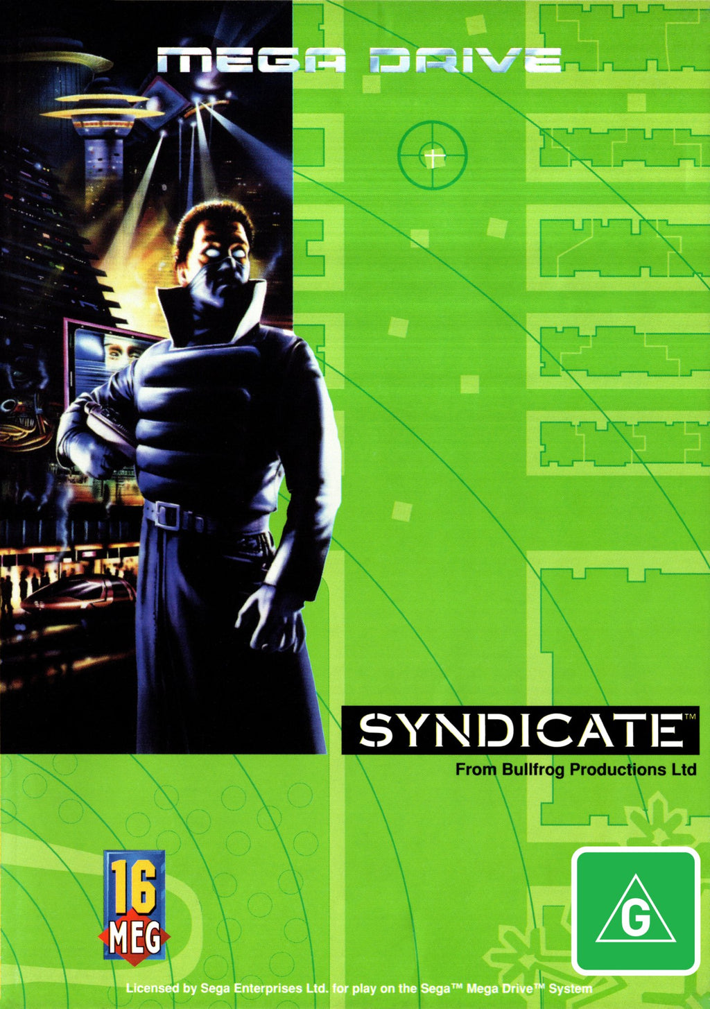 Syndicate - Mega Drive - Super Retro - Mega Drive
