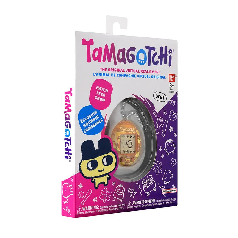 Tamagotchi - The Original Gen 1 (Pure Honey) - Super Retro