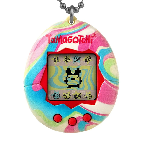 Tamagotchi - The Original Gen 2 (Pastel Marble) - Super Retro