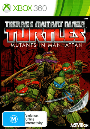 Teenage Mutant Ninja Turtles: Mutants in Manhattan - Xbox 360 - Super Retro