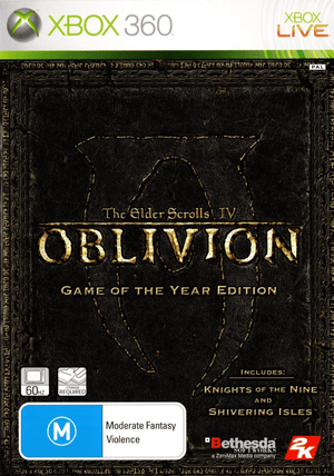 The Elder Scrolls IV: Oblivion Game of the Year Edition - Xbox 360 - Super Retro