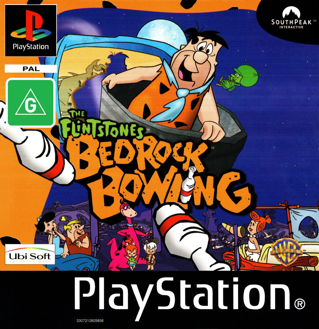 The Flintstones: Bedrock Bowling - PS1 - Super Retro - Playstation 1