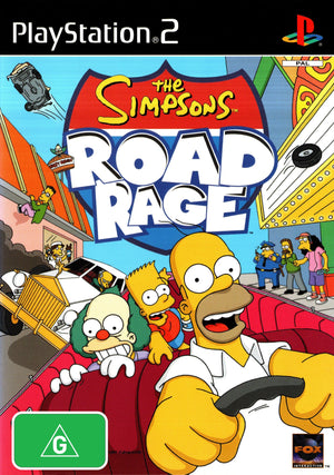 The Simpsons: Road Rage - PS2 - Super Retro