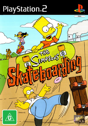 The Simpsons Skateboarding - PS2 - Super Retro