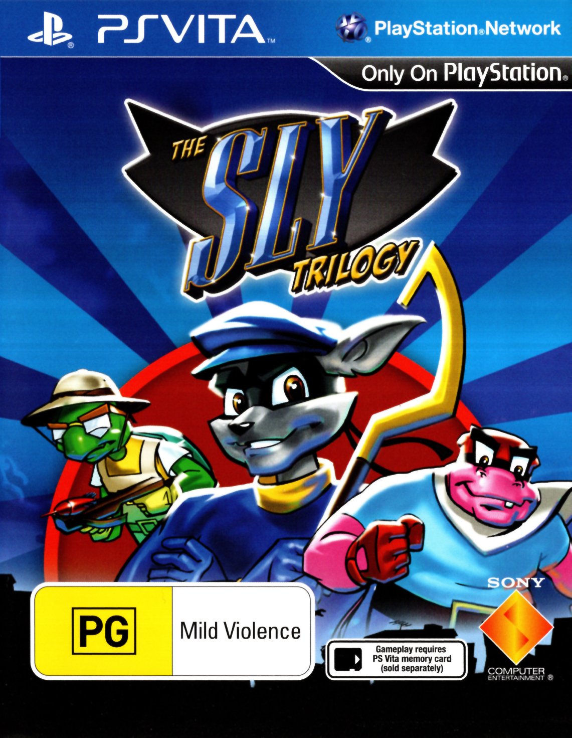 Jeu PS Vita The Sly Trilogy - Bon état, Boîtier Et Notice Inclus, Jeu Rétro D'action/aventure